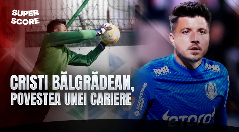De la ”zidul” lui Dinamo la ”Pufi” de la Cluj. Povestea lui Cristi Bălgrădean