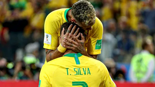 Ce a transmis Thiago Silva, după ce Neymar și-a anunțat retragerea de la naționala Braziliei: „Și eu am fost numit plângăcios, un om slab”