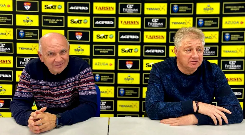 Adrian Szabo a fost prezentat ca director tehnic la FC Brașov: ”Trebuie să ne dăm mâna.” Ioan Mărginean și legea bunului simț: ”Ei ne-au oferit, dar noi am dat fotbal cu pipeta”