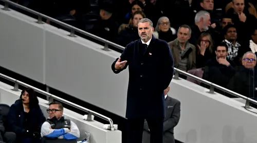 Reacția lui Ange Postecoglou, după meciul în care Radu Drăgușin a jucat fără greșeală. Ce concluzie a tras după Tottenham – Manchester City 2-1