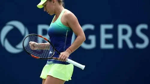 Back in business! Simona Halep s-a calificat din nou într-o finală WTA după o pauză de 5 luni. Românca va juca pentru titlu la Toronto după o victorie cu 6-4, 6-4 în fața Sarei Errani