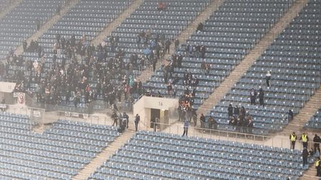 Record negativ de asistenţă pe noua arenă din Bănie! S-a întâmplat la meciul FC U Craiova - Academica Clinceni. Câţi spectatori au fost prezenţi pe „Complex Sportiv Craiova”