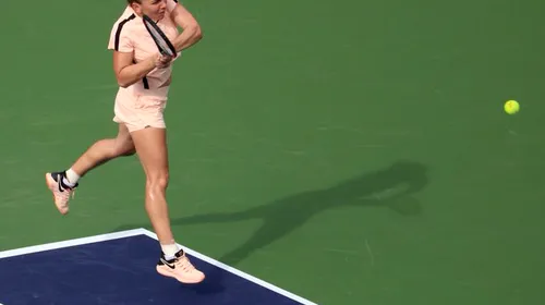 Cifrele din spatele victoriei: cinci de reținut după debutul Simonei Halep la Indian Wells