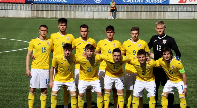 România U20, spulberată și în Elveția! Naționala lui Bogdan Lobonț a suferit o nouă umilință, după un meci de coșmar. Cum s-a făcut de râs portarul lui CFR Cluj | VIDEO