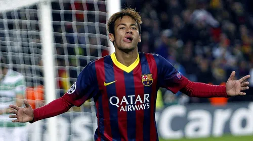 Efectul Barcelona! Cât valorează acum Neymar, conform unei firme de cercetare de piață. Kaka are cota mai mică decât cea a lui Chiricheș