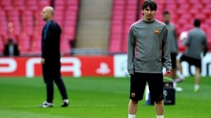 Spaniolii lansează o IPOTEZĂ‚ ȘOCANTĂ‚: SCANDAL între Pep și Messi?** Ce spune Puyol despre această variantă!