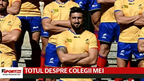 Totul despre colegii mei. VIDEO | În vestiarul naționalei României de rugby! Florin Vlaicu a făcut dezvăluiri despre fiecare component al echipei