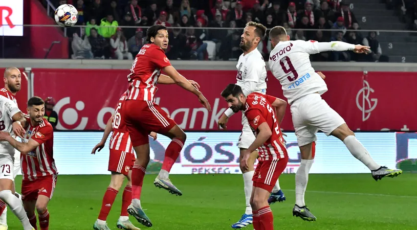 CFR Cluj - Sepsi 2-1, în a 7-a etapă a play-off-ului din Superliga. Victorie chinuită a gazdelor, care urcă pe locul 2