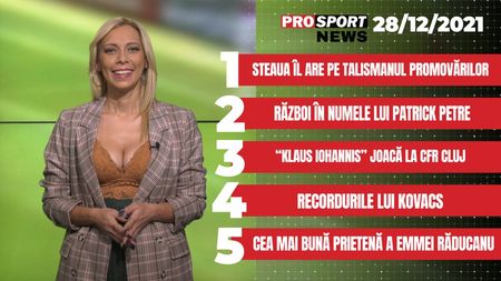 ProSport News | CSA Steaua îl are pe talismanul promovărilor. Război în numele lui Patrick Petre. Cele mai noi știri din sport | VIDEO
