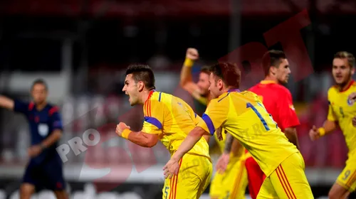 Minunea din „Ștefan cel Mare”. România învinge Muntenegru cu 4-3, după 1-3 la pauză, și păstrează șanse la calificare la Campionatul European
