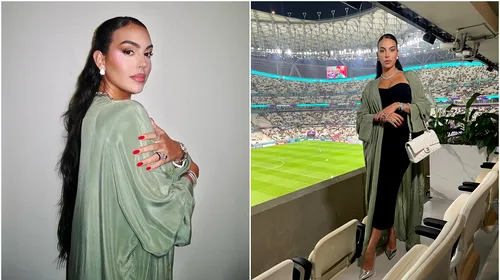 Partenera lui Cristiano Ronaldo, cea mai bogată iubită de fotbalist de la Cupa Mondială din Qatar! Georgina Rodriguez a purtat bijuterii de 2.5 milioane de euro la meciul Portugaliei