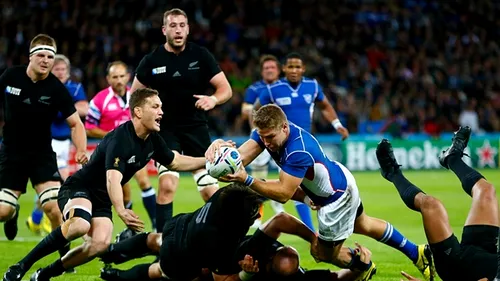 Start neconvingător pentru All Blacks la Mondiale. Namibia a reușit un meci mare contra campioanei mondiale