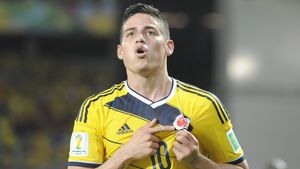 Columbianul James Rodriguez, desemnat cel mai bun jucător al fazei grupelor la CM 2014