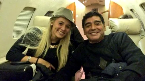 VIDEO | Maradona, filmat în timp ce o lovește pe Rocio Oliva, fosta sa logodnică