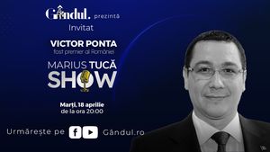 Marius Tucă Show începe marți, 18 aprilie, de la ora 20.00, live pe gândul.ro