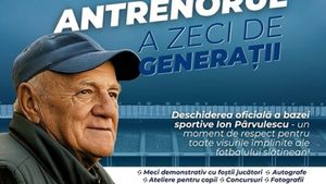 Minunea de la Slatina. S-a ridicat în 3 luni o bază ca-n Vest pentru profesorul Ion Pârvulescu, mare descoperitor de talente