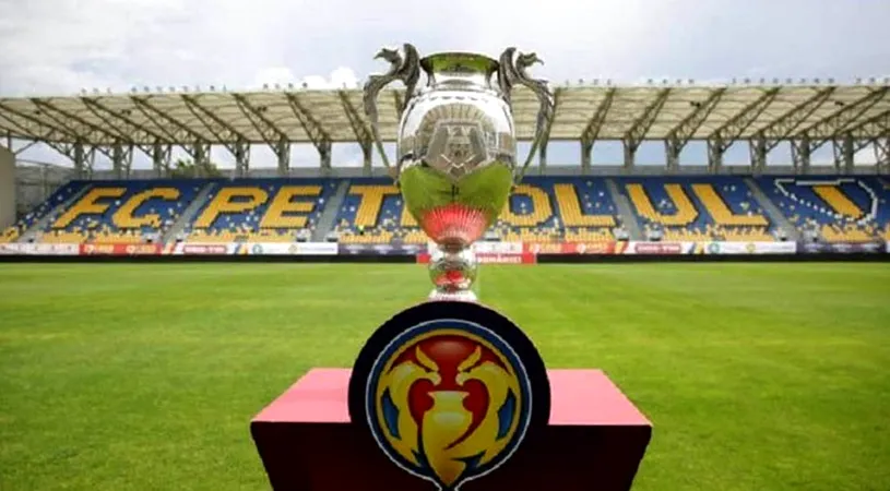 Finala Cupei României se va disputa la Ploiești, nu la Craiova! Este pentru a treia oară în ultimii patru ani când în ultimul act se joacă pe ”Ilie Oană”
