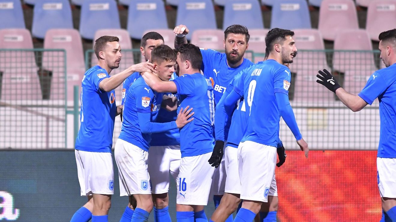 Chindia Târgoviște - Universitatea Craiova 0-1, în sferturile Cupei României | Final de meci! Oltenii se califică în semifinale prin golul marcat de George Cîmpanu