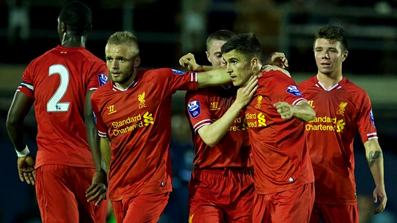 Moment de geniu pentru un puști al lui Liverpool. VIDEO: A marcat golul carierei cu Manchester City U21