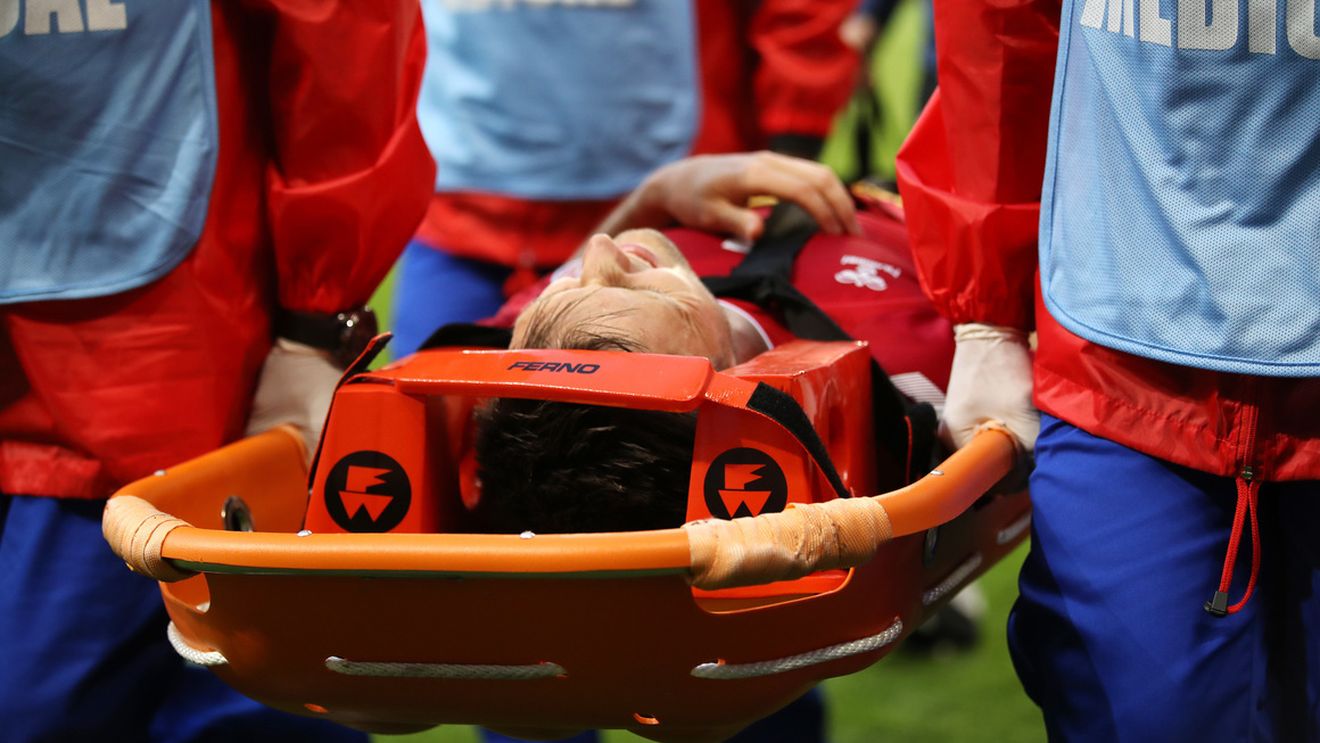 Ghinion! S-a "rupt" încă de la primul meci și are șanse mici să mai joace: "Pare să fie o fractură. Nu va putea continua la acest Mondial"