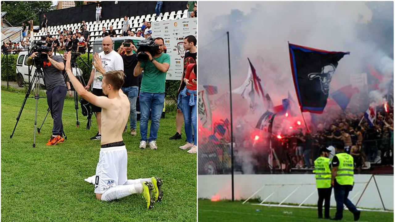 Suporterii Stelei s-au mutat în Ghencea! Jucătorii lui Marius Lăcătuș s-au baricadat în vestiar + un fotbalist a fost agresat

