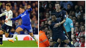 Etapa a 20-a din Premier League. Scorul zilei: Tottenham - Chelsea 5-3. Mourinho, la un pas să piardă fotoliul de lider. Intervenții excelente și trei goluri primite pentru Pantilimon în Man. City - Sunderland 3-2. Gardoș, 71 de minute pe teren în Southampton - Arsenal 2-0