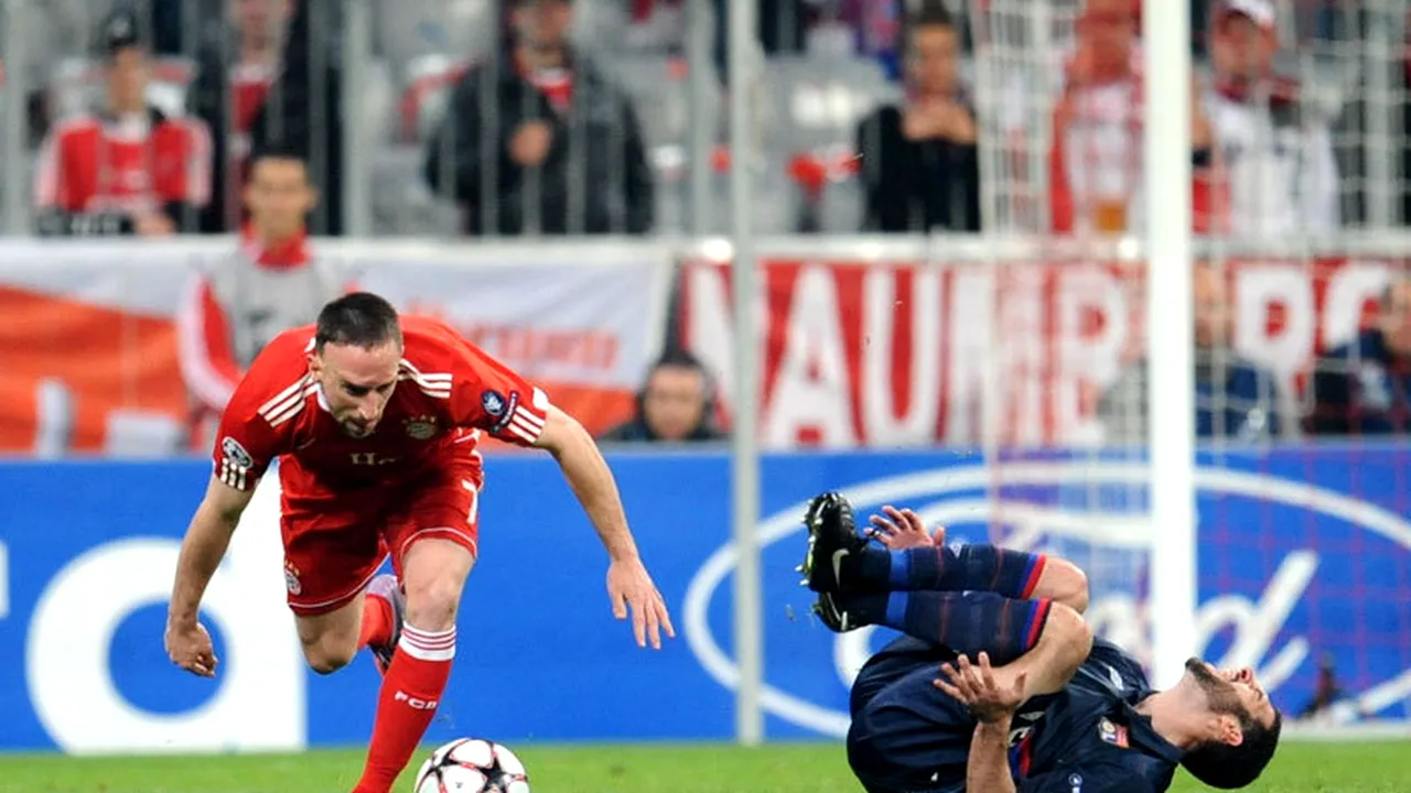 Ribery, suspendat și pentru finală**