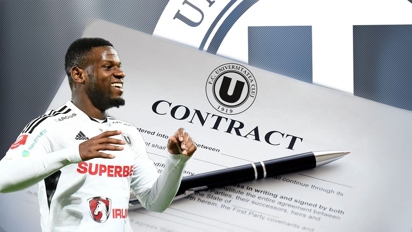 Mamadou Thiam a plecat de la U Cluj și s-a înțeles cu noua echipă! Impresarul jucătorului anunță: „Cred că a și semnat deja!”. EXCLUSIV