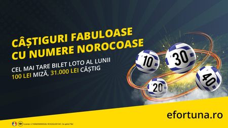 Așa se fac banii de Crăciun cu loteriile Fortuna: 4 numere câștigătoare pentru 31.000 de lei!