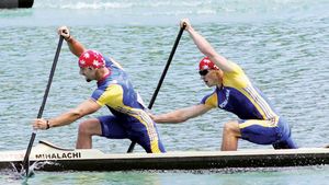 Siamezii aurului!** Canoiștii Dumitrescu - Mihalachi au cucerit titlul în proba olimpică de 1.000 m și argintul la 500 m