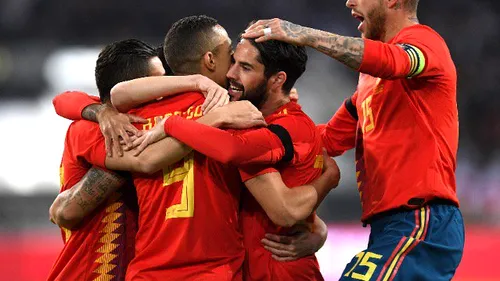 Lotul Spaniei pentru Cupa Mondială: 5 vedete din Premier League au fost lăsate acasă 