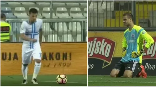 VIDEO | Gol fabulos reușit de Florentin Matei și Rijeka e lider în Croația! Portarul a rămas în genunchi după execuția românului