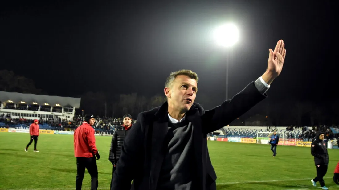 Ovidiu Burcă le dă speranțe fanilor dinamoviști: ”Acum cred în promovare!” Ce spune antrenorul despre situația grea de la club
