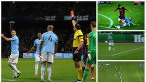 Trei decizii controversate în Manchester City - Barcelona. Crăciunescu: "Contactul este în afara careului." Catalanii au fost însă și dezavantajați