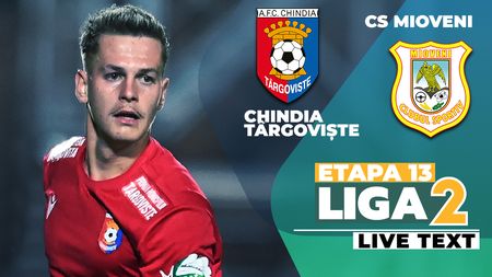 CS Mioveni continuă parcursul peste așteptări și învinge și Chindia Târgoviște! Victorie fără emoții pentru echipa lui Constantin Schumacher