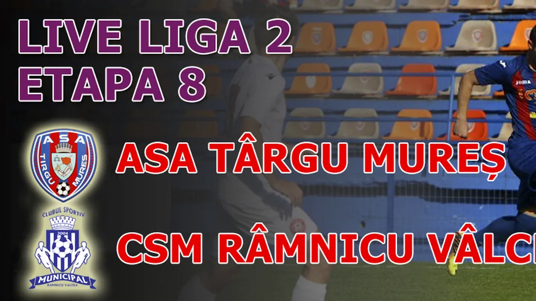 ASA Târgu Mureș - CSM Râmnicu Vâlcea 3-1!** Niculescu, prima victimă a lui Sabău