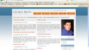 George Baltă are nevoie de ajutor