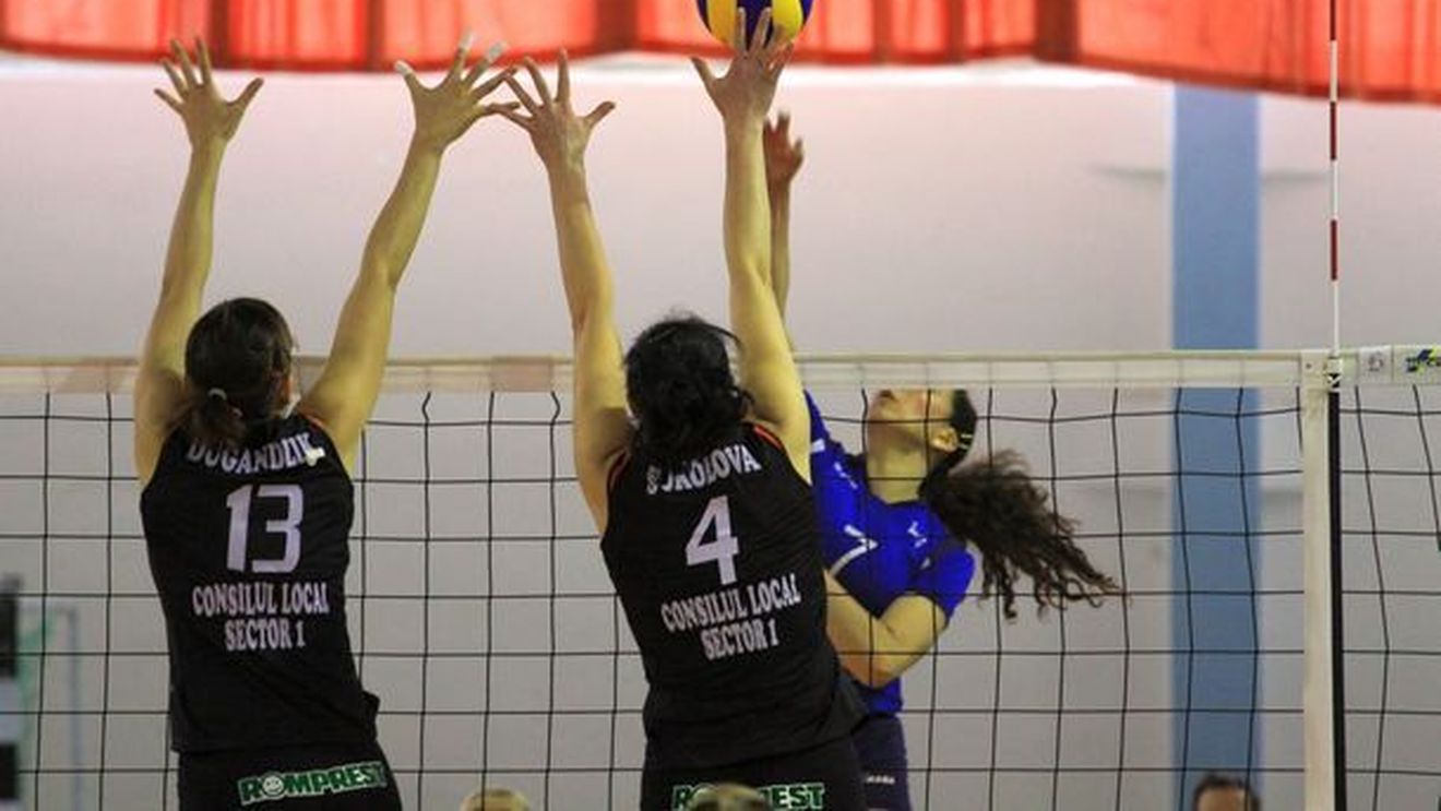 Știința Bacău și Dinamo București vor juca finala Cupei României la volei feminin