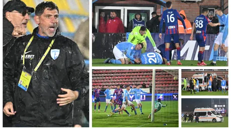Victorie și clasare pe locul 2 pentru FC Voluntari umbrite de o accidentarea gravă! Florin Pîrvu, afectat după meciul cu FC Bihor: ”Sacrificiul este, totuși, prea mare!”