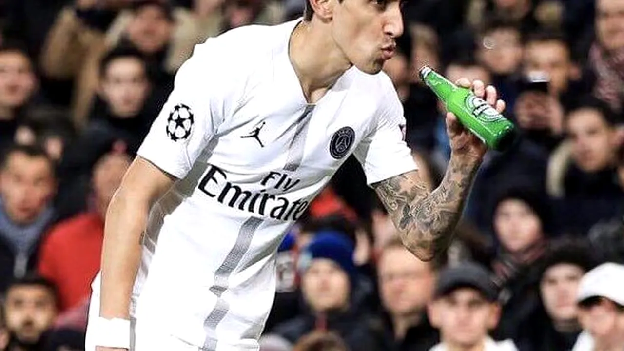 Di Maria, omul serii pe Old Trafford. Huiduit copios de suporteri, a dat două pase de gol și i-a ironizat pe fanii rivali. VIDEO | Cum a reacționat când s-a trezit cu o sticlă de bere lângă el