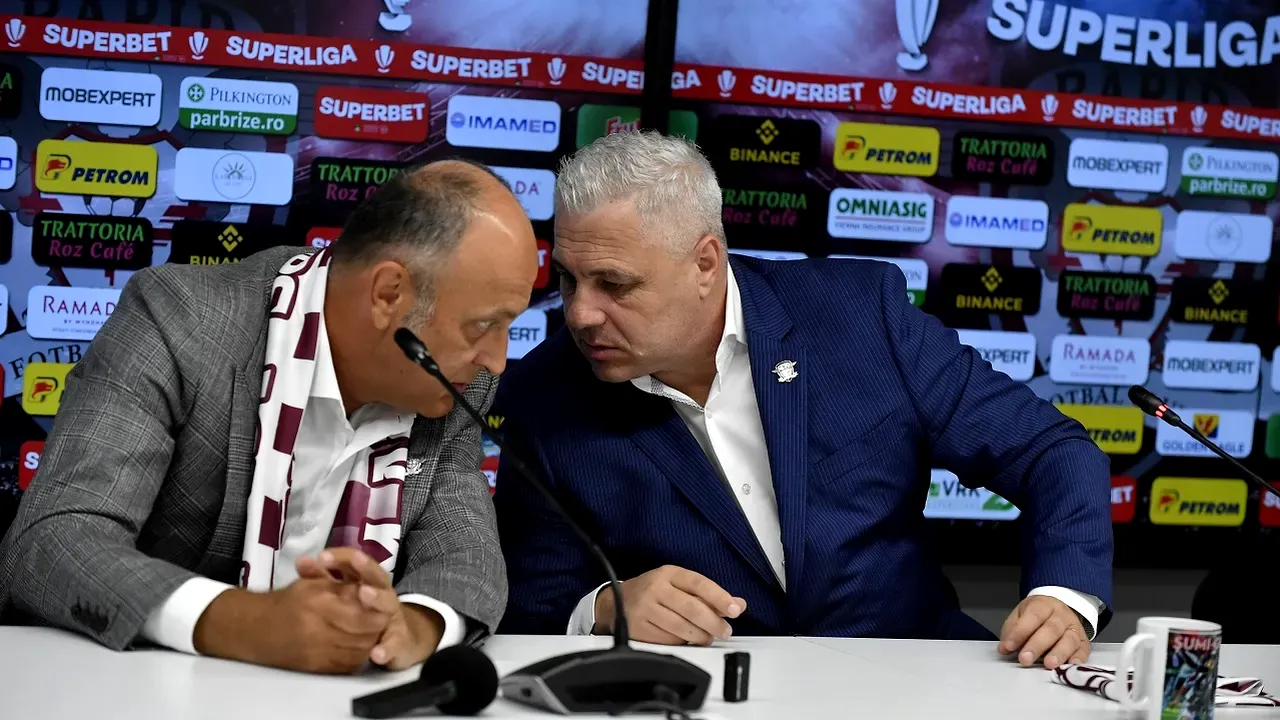 Marius Şumudică, mesaj pentru Dan Şucu. A decis ce va face cu fiul patronului dacă rămâne la Rapid: „Nu e nepotism”