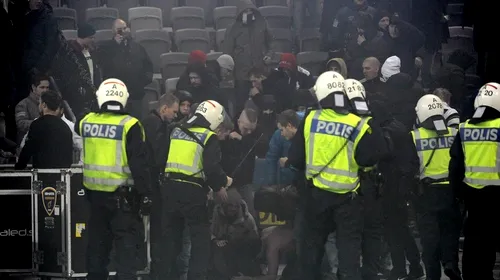 Suporterul care a lovit mortal un fan al echipei suedeze Djurgarden s-a predat poliției