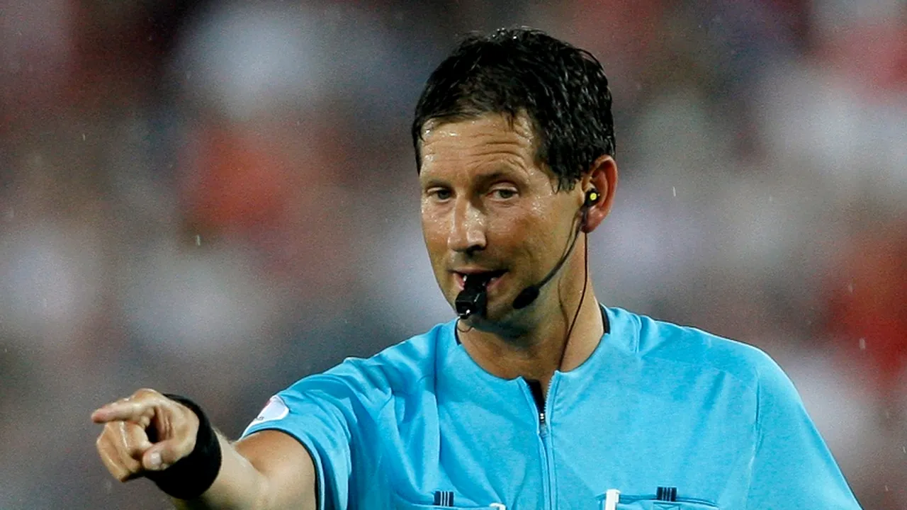 Frank De Bleeckere arbitrează România-Franța