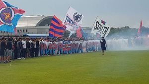 FOTO | Lucrări la tribunele terenului pe care va juca CSA Steaua: "Avem posibilitatea să ne extindem!" Câți suporteri sunt așteptați la meciuri