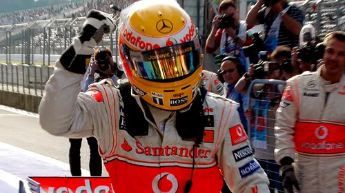Lewis Hamilton, pole-position la G.P.-ul Japoniei