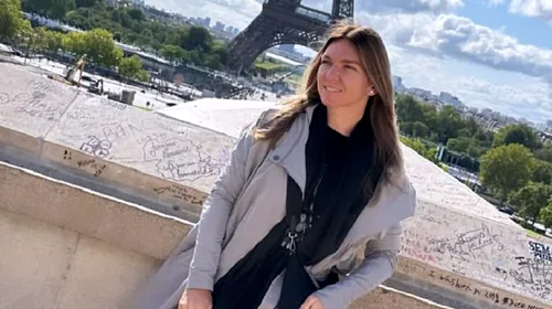 Simona Halep, surprinsă într-o ipostază romantică la Paris! Detaliul care a dat-o de gol pe sportivă: „Simplu, dar grăitor!” FOTO