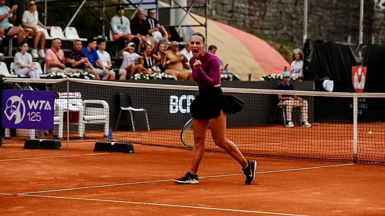 Ana Bogdan s-a calificat în sferturi la BCR Iași Open: „Publicul mi-a dat energie. Îmi place foarte mult să fiu aici”. Meciul Irinei Begu, întrerupt de ploaie