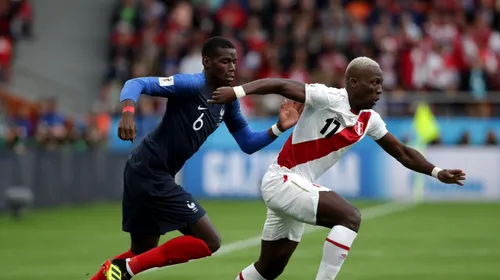 Chanceux encore! Franța merge în optimi după o victorie chinuită cu Peru. Mbappe a intrat în istorie, sud-americanii părăsesc Campionatul Mondial