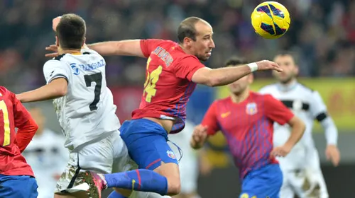 Momentul crucial la meciul cu Gaz Metan! Steaua are un nou „atacant”!** VIDEO Ce a reușit Latovlevici: Pintilii i-a mulțumit