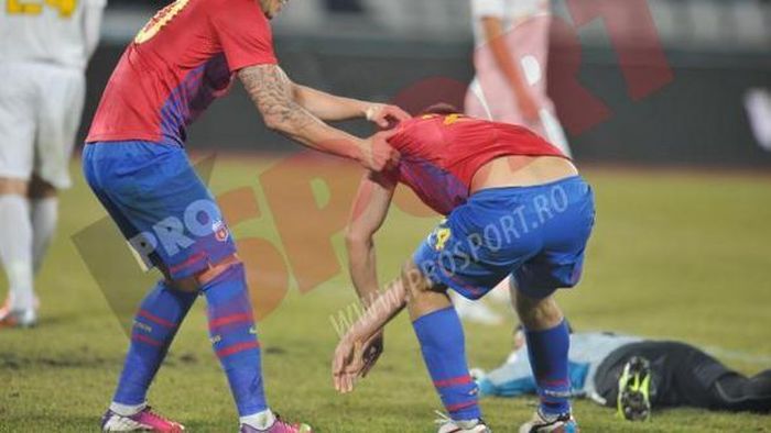Reghe nu a menajat pe nimeni!** Toți titularii au jucat contra lui "U" Cluj